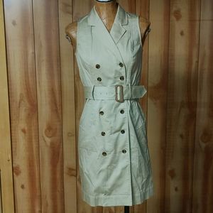 Banana republic trench dress size 0